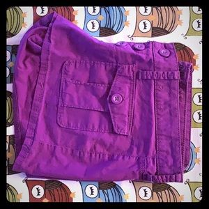 Size 7 purple shorts